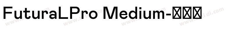 FuturaLPro Medium字体转换 FuturaLPro Medium字体转换